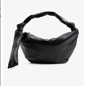 EXPRESS Faux Leather Crescent Shoulder Bag